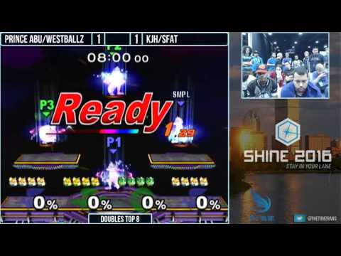 Shine 2016 Doubles - Westballz/Prince Abu vs KJH/SFAT Losers Quarterfinals
