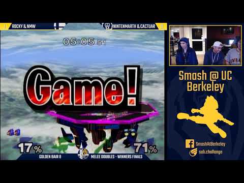 Golden Bair 8 - Melee Doubles Winners Finals - Nintenmarth & Cactuar vs Rocky & NMW