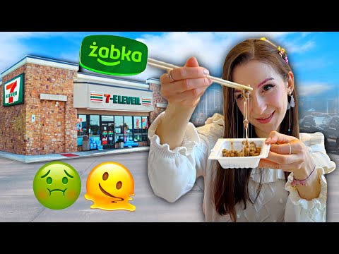 24h JEM TYLKO W SKLEPIE TYPU ŻABKA w JAPONII!🐸