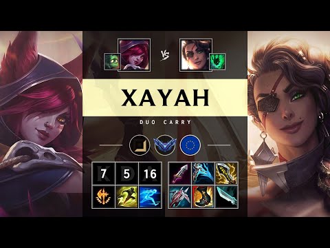 Xayah ADC vs Samira - EUW Diamond Patch 25.20