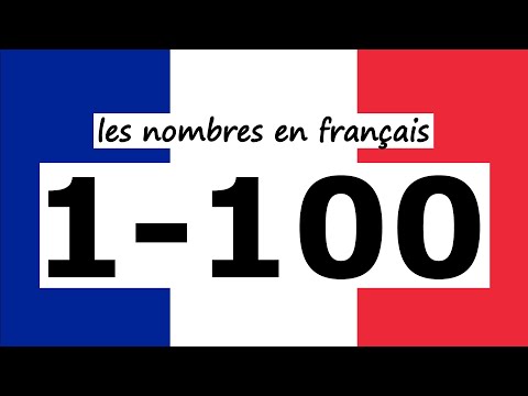 🇫🇷 French NUMBERS 1️⃣ - 1️⃣0️⃣0️⃣ (Les NOMBRES en Français 1-100) 🇫🇷
