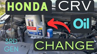 Unlock Savings: DIY Oil Change Guide for Honda CRV 3rd Gen Owners