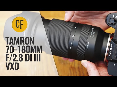 External Review Video AvHTA-7mRgo for Tamron 70-180mm F/2.8 Di III VXD Full-Frame Lens (2020)