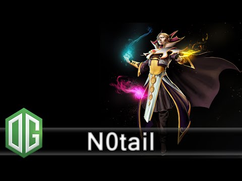 OG.N0tail Invoker Gameplay  Ranked Match - OG Dota 2