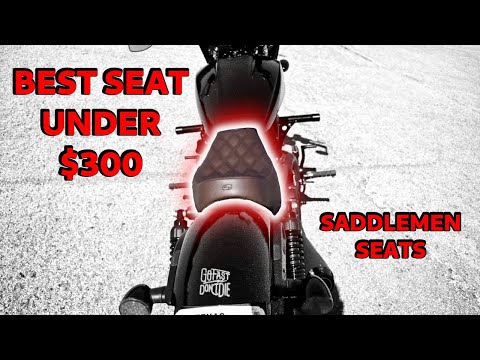Should you buy a Saddlemen seat for your motorcycle?