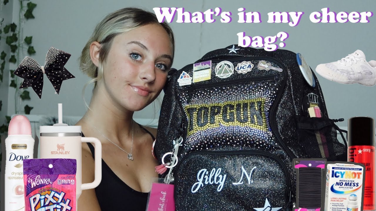 What’s in my cheer bag? | 2024 Cheer Backpack Tour!