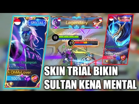 TOP GLOBAL MOSKOV BIKIN SULTAN INI GK PERCAYA DIRI, SULTAN INI LANGSUNG FRUSTASI - MOBILE LEGENDS