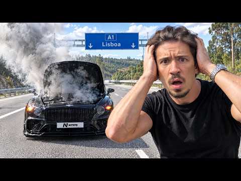 PARTI o meu CARRO de 500k€ (BENTLEY MANSORY)