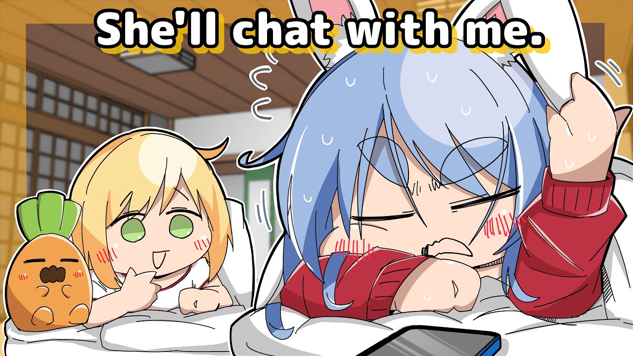 Nene imagines Holomem's Tsundere type.【Animated Hololive/Eng sub】【Nene/Pekora/Subaru/Sora】