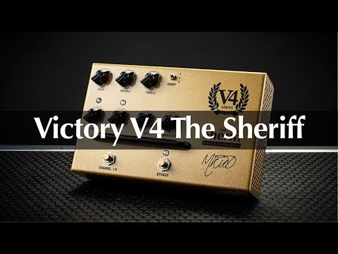 Victory Amps V4 The Sheriff Preamp 2021 - Present - Gold image 4