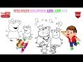 HOW TO DRAW PEPPA PIG FAMILY PEPPA PIG CUTE PEPPA PIG EASILY DRAWING AND ART PIC