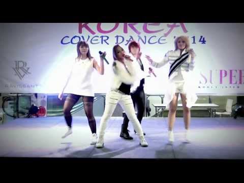 "Hunger" cover "Fire+Do you love me+Scream+I am the Best" (2NE1) @ "Korea Cover Dance 2014"
