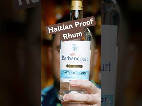 Let’s try the new 110 Proof Barbancourt White Rhum