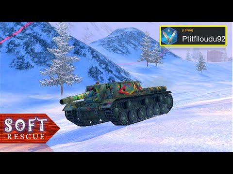 SU-152: 5400 Damage , 5 Frags - WOT BLITZ -