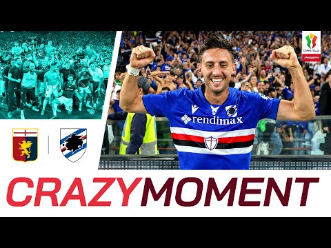 Tutti i rigori di Genoa-Sampdoria | REAL AUDIO | Crazy Moment | Coppa Italia Frecciarossa 2024/25