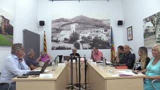 Ple ordinari Ajuntament de Vallromanes 18.09.25
