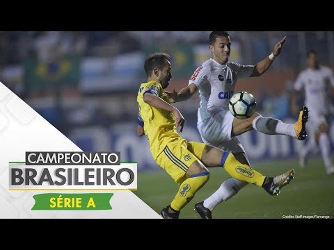 Melhores Momentos - Santos 3 x 2 Flamengo - Campeonato Brasileiro (02/08/2017)