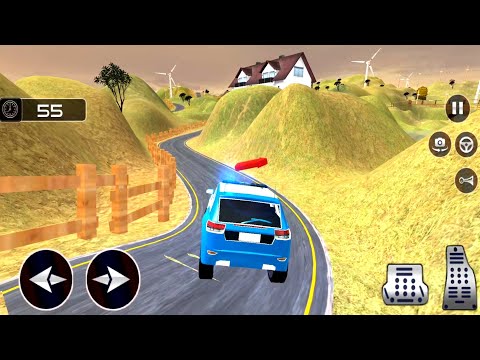 US Police Car - Offroad Police Van Chasing Crime Driving - Android GamePlay #4