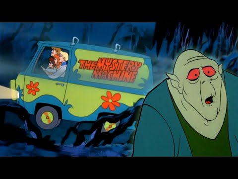 Scooby-Doo Mystery Machine Driving Ambience - Thunder, Rain, Motor, Wind Sounds and Music (2 hr)