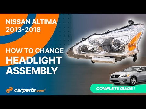 How to replace the Headlight Assembly 2013-2018 Nissan Altima