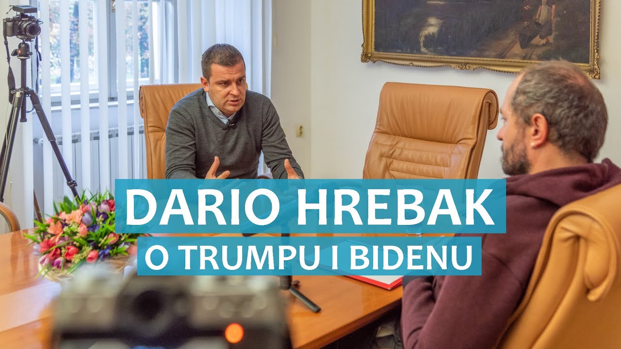 Dario Hrebak o Trumpu i Bidenu