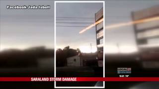 Storm Rips Off Roofs, Damages Businesses