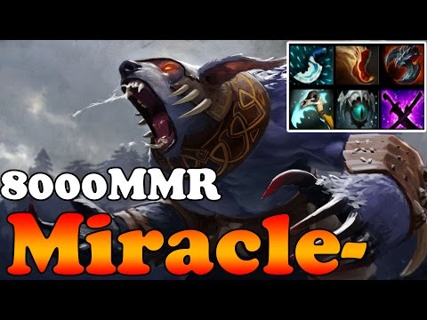 Dota 2 - Miracle- 8000MMR Plays Ursa vol 2 - Ranked Match Gameplay