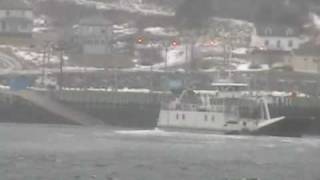 preview picture of video 'The return ferry from Long Island, NS  Jan. 21, 2009'