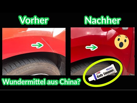 Kratzer entfernen ohne nachlackieren? 😮 Wundermittel aus China! Funktioniert es? 🙈