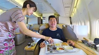 My PRIVATE B747 JET on Asiana Airlines + Christmas Giveaway!