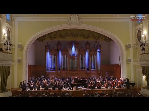 Nikolai Lugansky Performs Rachmaninoff Piano Concerto No. 4 in G-Minor | Moscow Conservatory