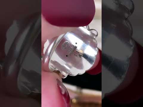 Vintage Sterling Silver Georg Jensen Ring Style Style Number 11A