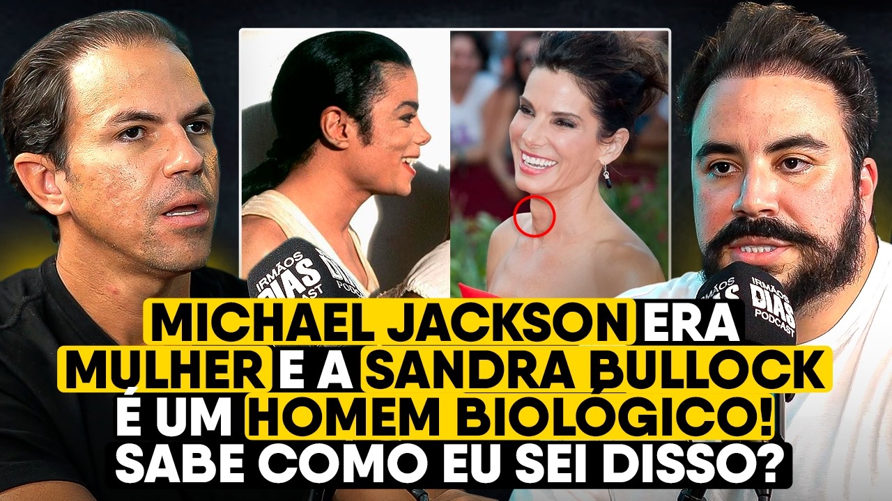 MICHAEL JACKSON MULHER e SANDRA BULLOCK HOMEM? THIAGO LIMA explica OS INVERTIDOS e o TRANSUMANISMO