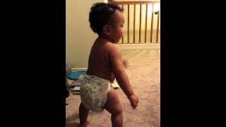 Baby Isaiah dancing to Smokey Robinson "share it"