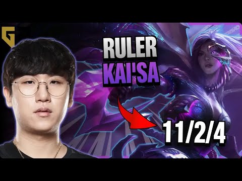 GEN Ruler BOTTOM Kai'Sa vs Ashe | 15.9