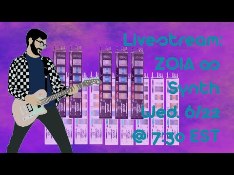 Livestream:  Discussing ZOIA as synth with Hype Consumer