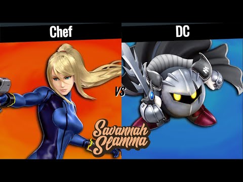 Savannah Slamma 82 LOSERS SEMIS - Chef (Zero Suit Samus) vs. DC (Meta Knight)