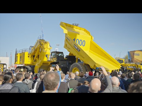 Thank you! Komatsu at bauma 2022