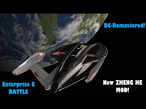 NEW Release Zheng HE Ship VS Enterprise E BC Remastered - Star Trek Ship Battles Bridge Commander