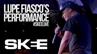 Lupe Fiasco Performs New Song 