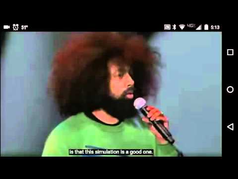 FLAT EARTH SPEECH 03: Reggie Watts on TEDtalks (6:00 mins) MUST WATCH