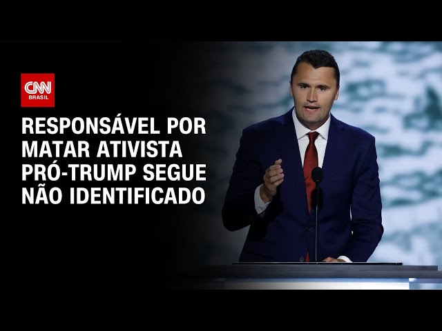 Busca por suspeito de matar ativista pró-Trump continua | CNN NOVO DIA