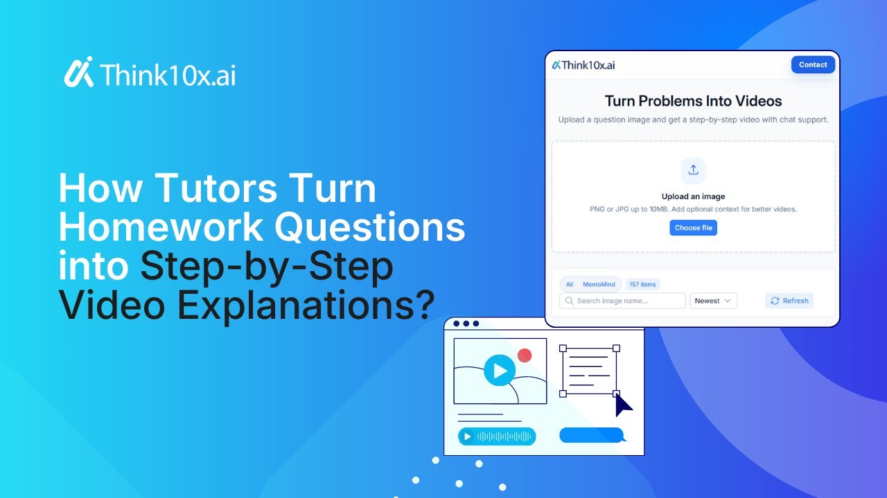Turn Homework Questions into Step by Step Video Explanations | AI Homework Helper