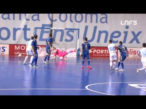 Gol Rivillos (0-1) en el Catgas Energía - Movistar Inter. Play Off 1er Cuartos