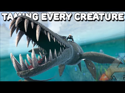 THE LIOPLEURODON HAS MAGIC ABILITIES | TAMING EVERY CREATURE | ARK SURVIVAL EVOLVED EP57