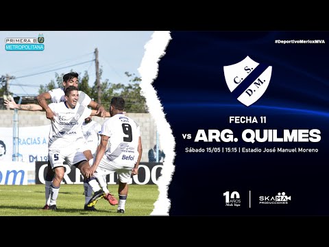 MERLO VIAJA | Deportivo Merlo 1-0 Argentino de Quilmes | Primera B - Apertura - Fecha 11