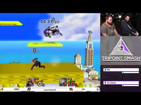 ORLY (Falcon) vs C# (Meta Knight) - Tripoint Smash 41 PM Losers Bracket