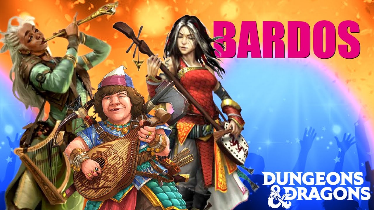 COMO JOGAR COM BARDOS MULTICLASSE DE TODAS AS RAÇAS NO D&D 5.0?