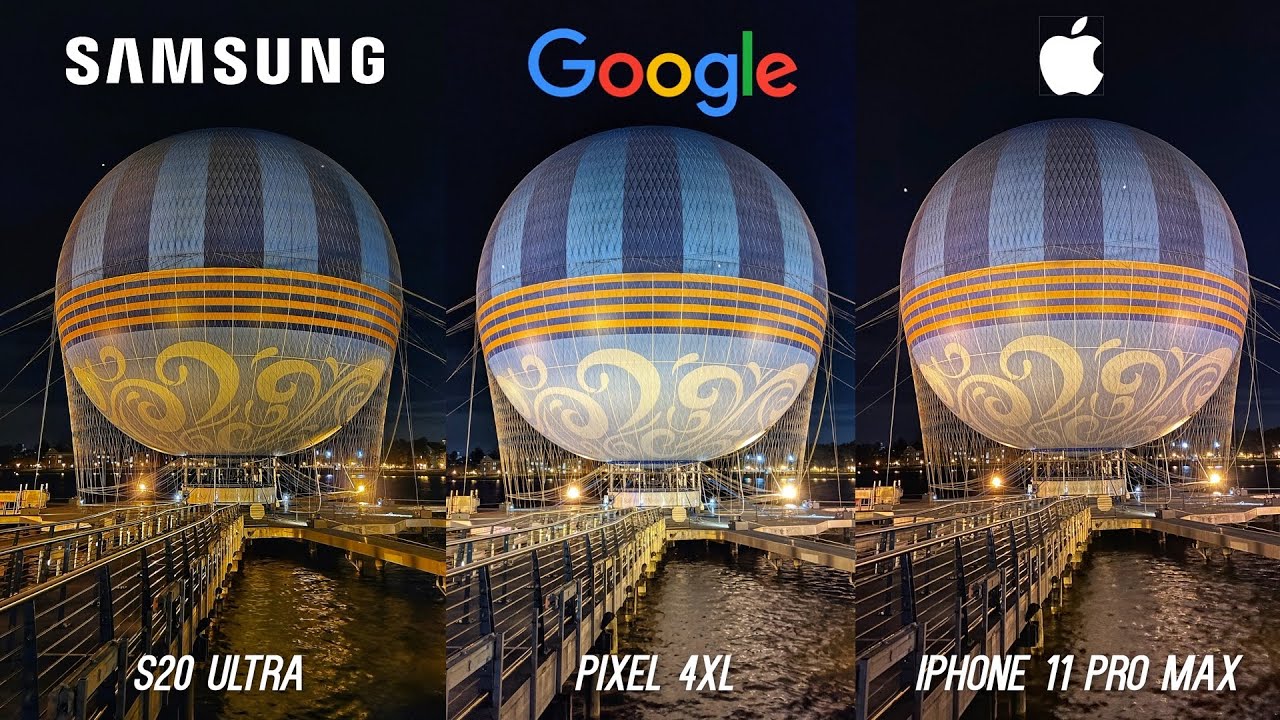 Galaxy S20 Ultra Camera vs iPhone 11 Pro Max vs Pixel 4 XL Low Light Comparison!