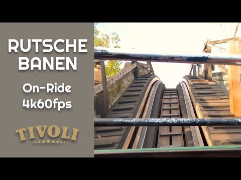 Rutschebanen | On-Ride POV Front/Back - 4k60fps | L.A. Thompson Scenic Railway | Tivoli Gardens